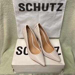 SCHUTZ Leather Stiletto Pumps